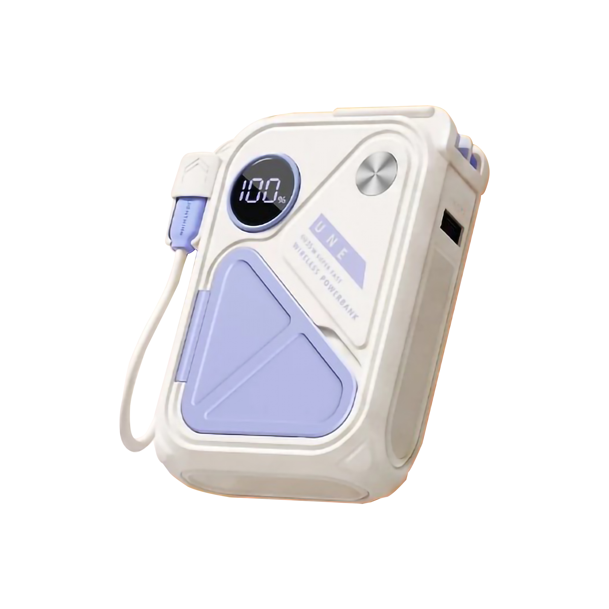 UNE 30000 mAh Powerbank Qi2 Wireless Magnetic Fast Charging 1