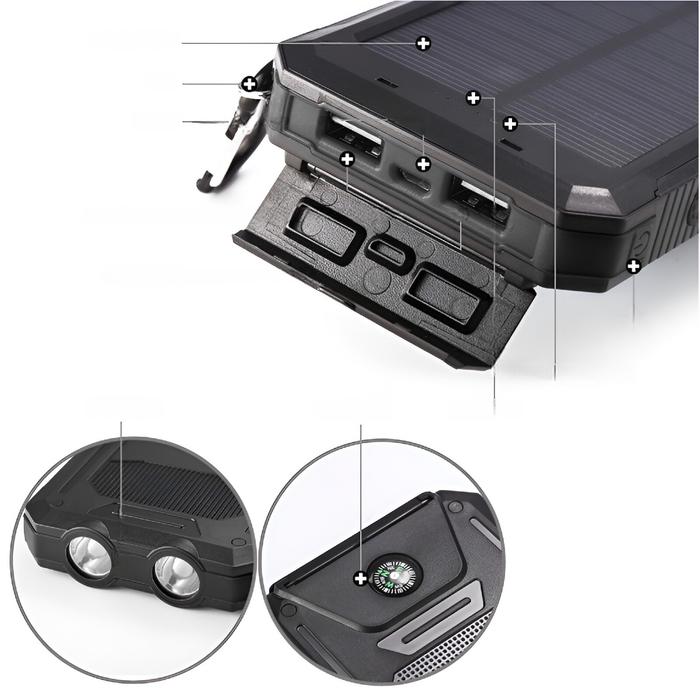 Vivere Group VIVERR Powerbank Solar   VS01 