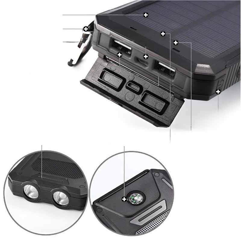 VIVERR Powerbank Solar 4