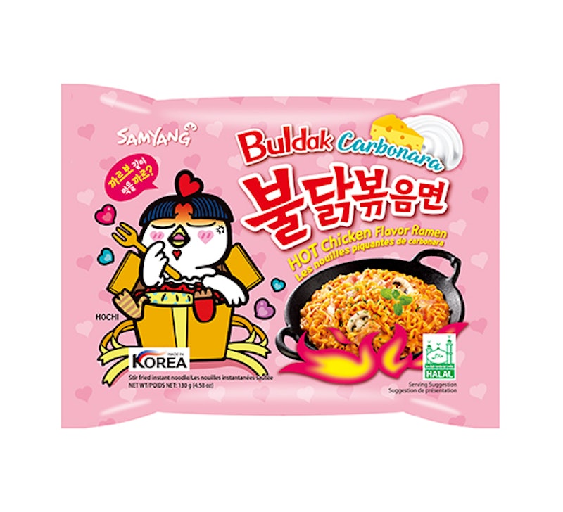 Buldak Ramen Carbonara 1