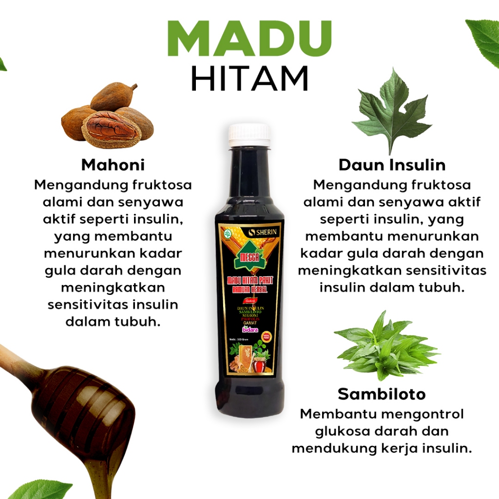 Sherin Mecca Madu Hitam Pahit 4