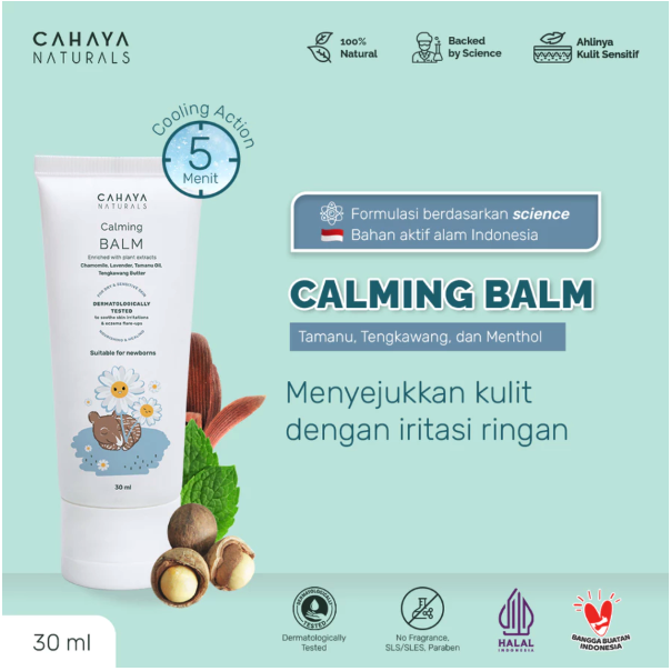 Natura Cahaya Pertiwi Cahaya Naturals Calming Balm