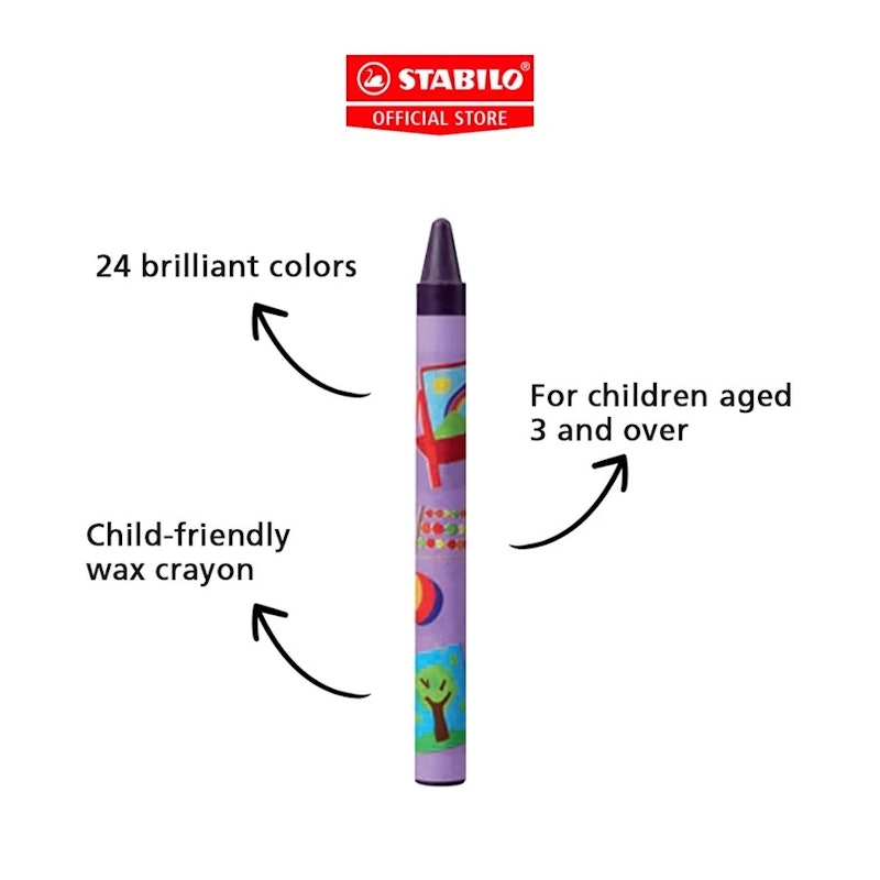 STABILO Yippy-Wax Crayon 3