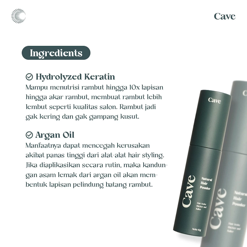 CAVE Natural Hair Powder 4
