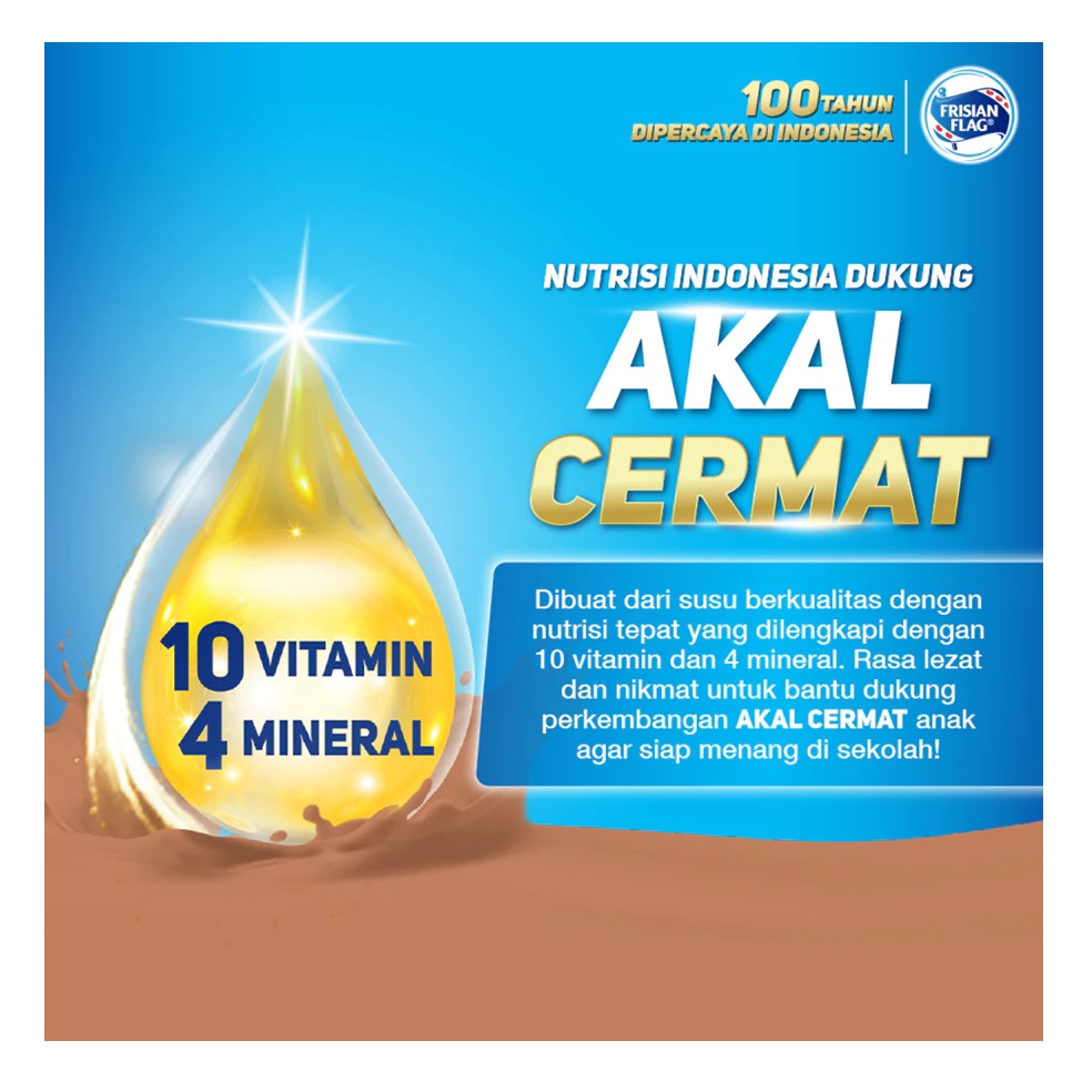 Frisian Flag Indonesia Frisian Flag Kompleta Cokelat Milk Powder