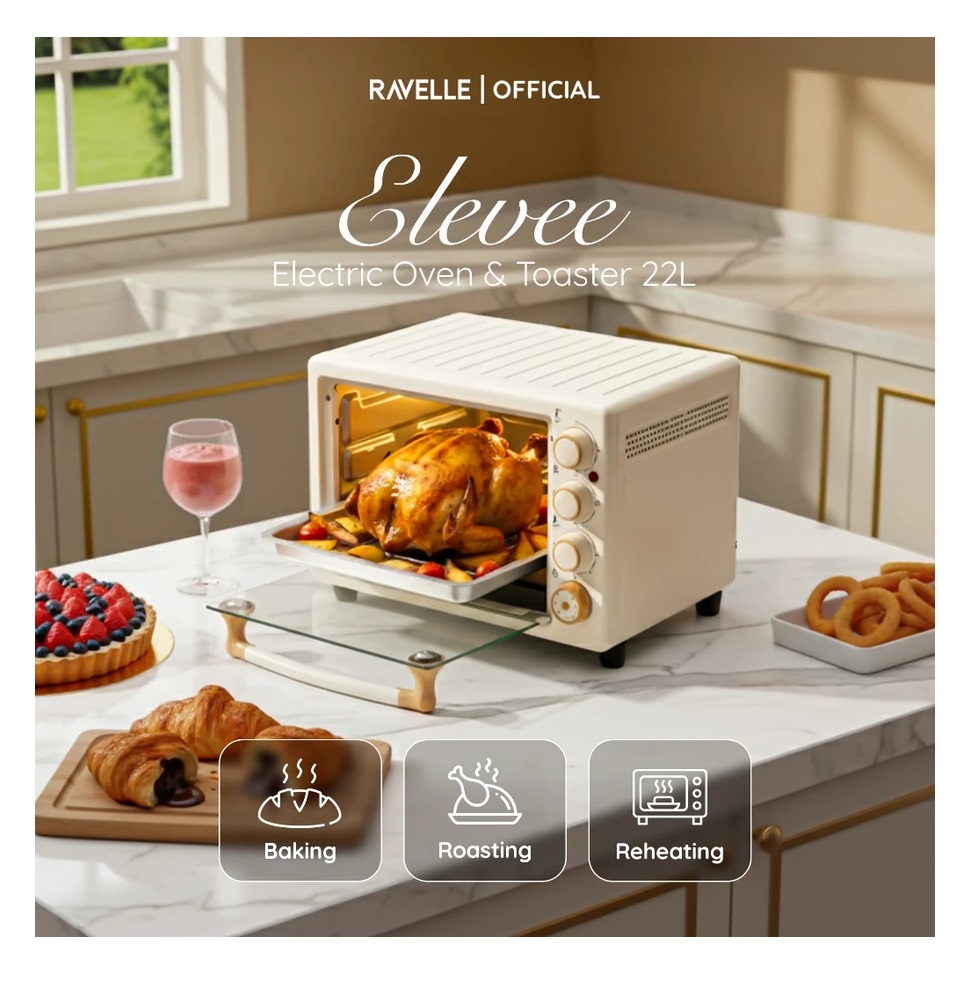 Ravelle Indonesia Ravelle Elevee Oven Listrik REO-22