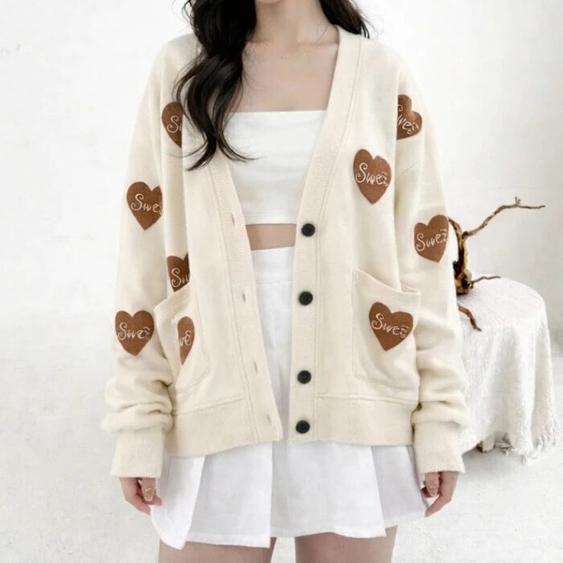 Vallina Outfit SWE LOVE Cardie Oversize 2