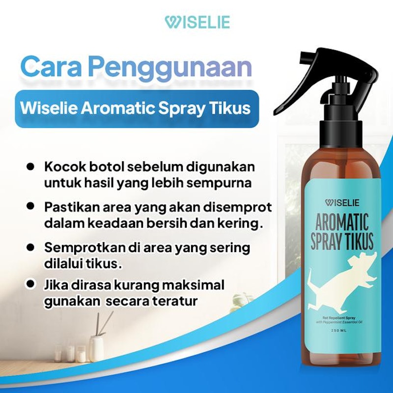 Wiselie Aromatic Spray Tikus 5
