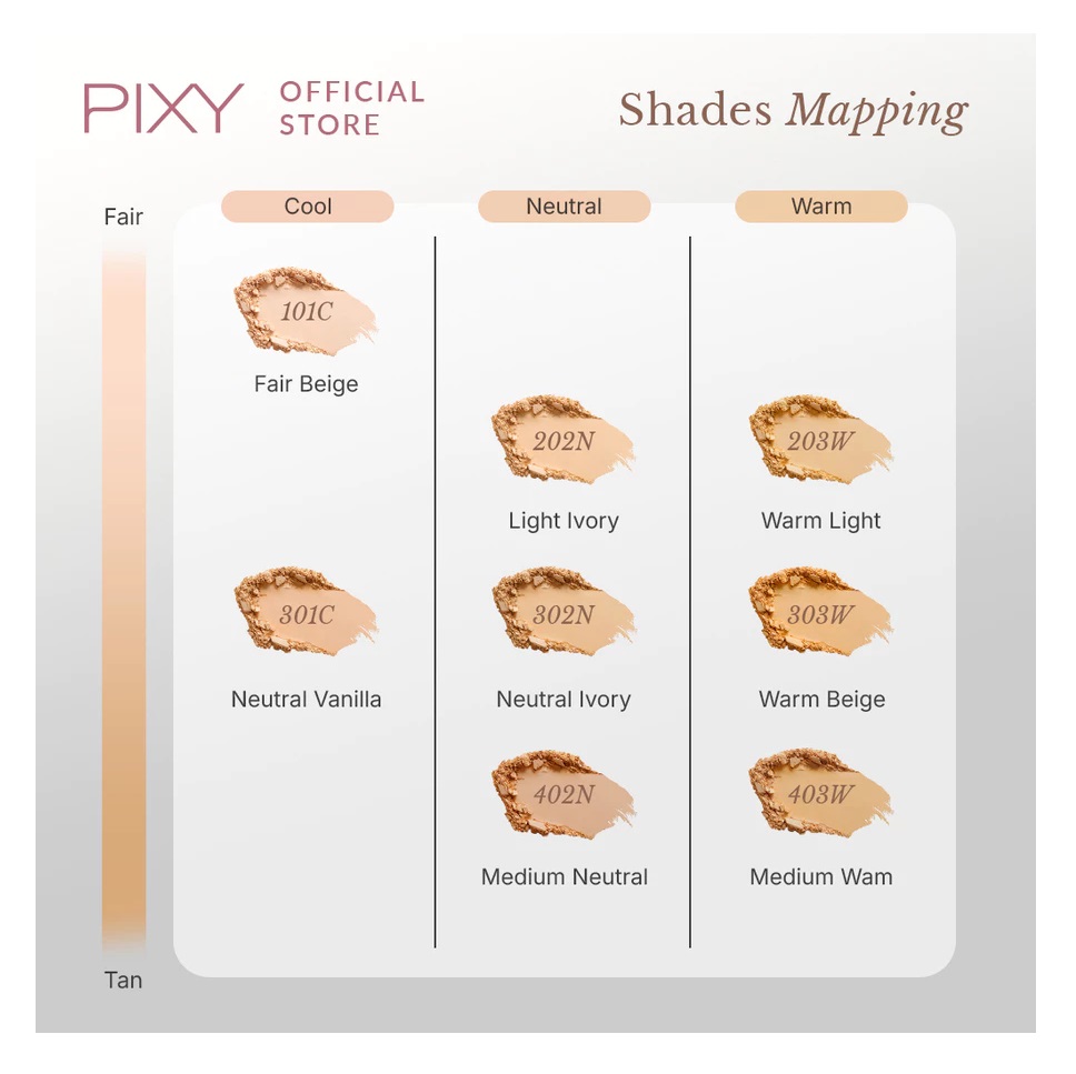Fixed Matte Powder Foundation 403W Medium Warm 5