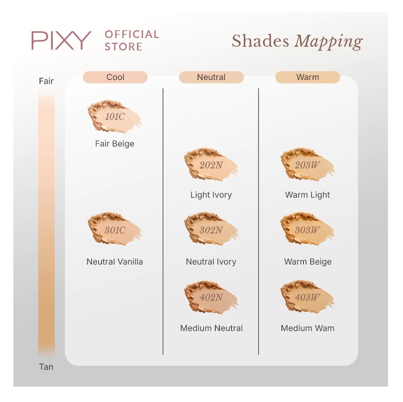 Fixed Matte Powder Foundation 403W Medium Warm 5