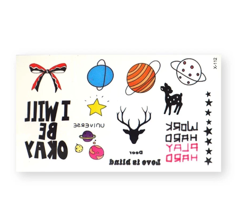 Scoop Temporary Tattoo 2