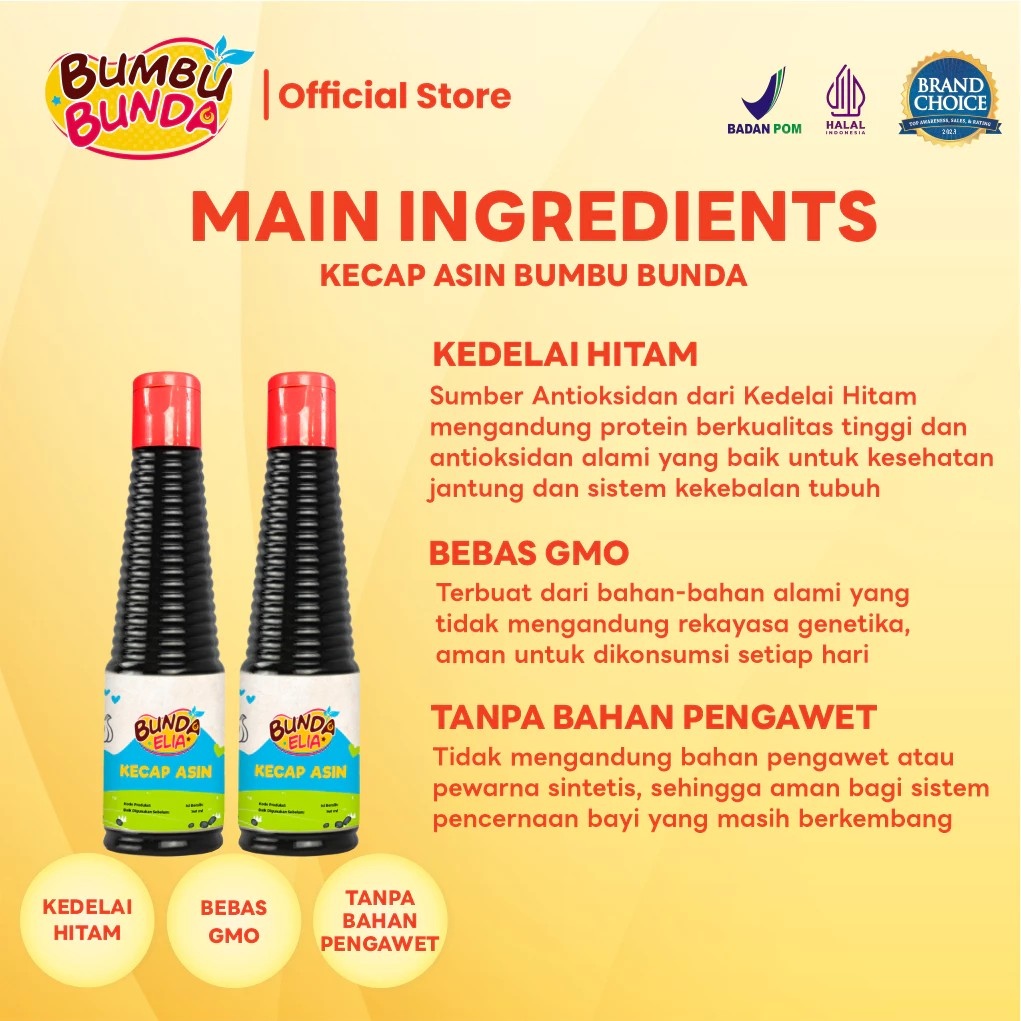 Bumbu Bunda Elia Sukses Bumbu Bunda Elia Kecap Asin