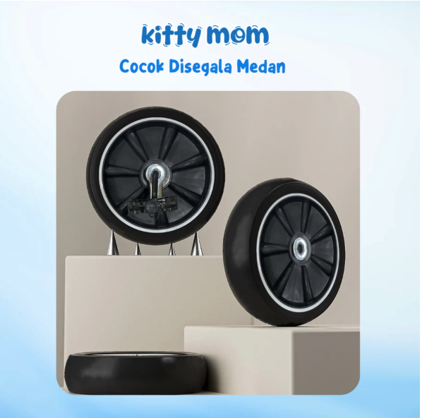  Kitty Mom Sepeda Stroller
