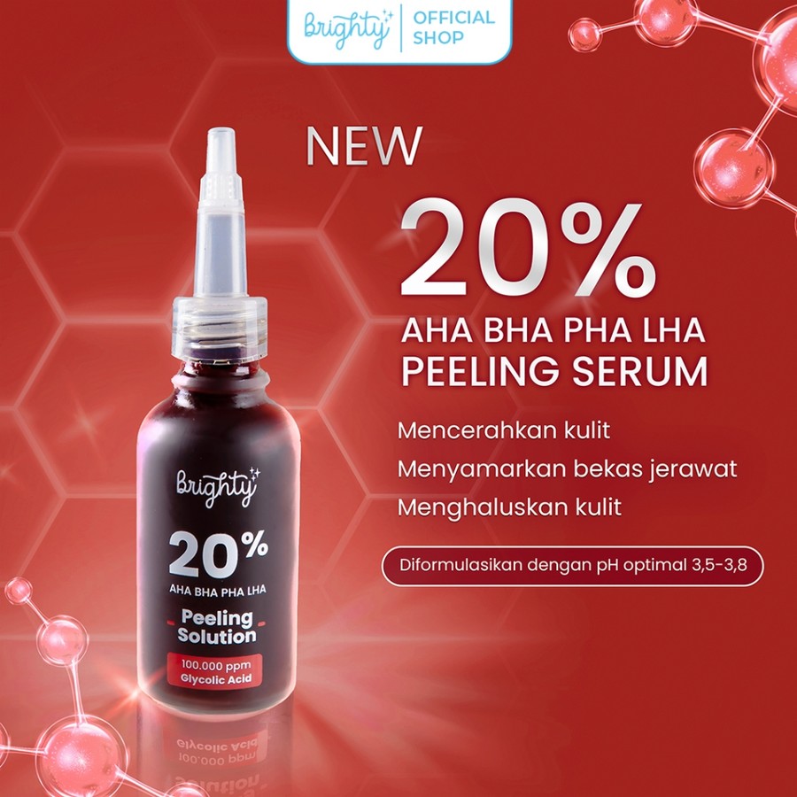 Brighty Global Sinergi​​  Brighty 20% AHA BHA PHA LHA Peeling Solution
