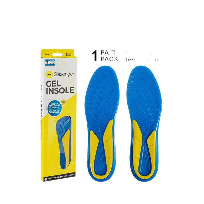 Slazenger Men's Gel Insoles For Enhanced Arch Support Blue