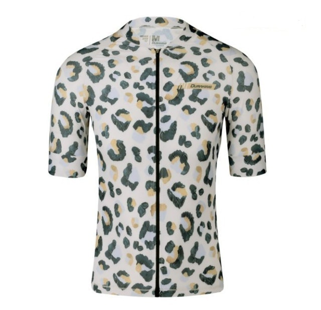 Jersey Sepeda Leopard White