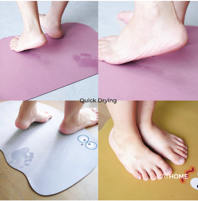 Mitraruma Athome Emoji Bath Mat 