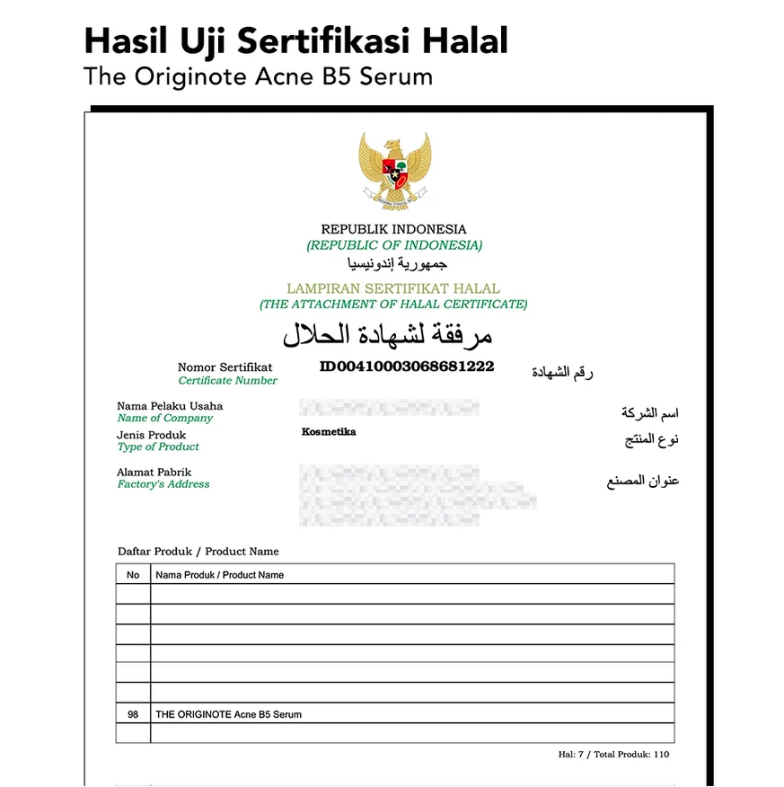 The Originote The Originote Acne B5 Serum