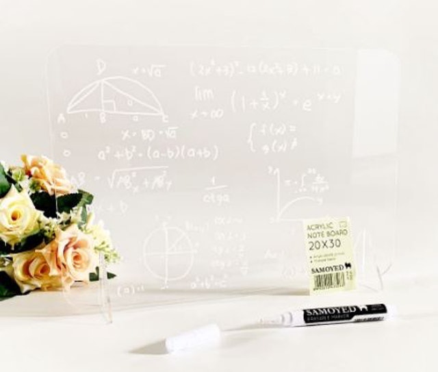 Samoyed Acrylic Note Board ACNB-P2030