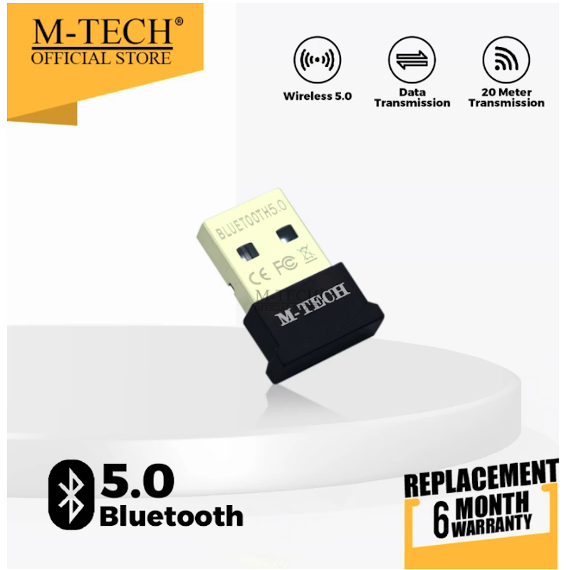 M-Tech Bluetooth Dongle V5.0 Adapter 3