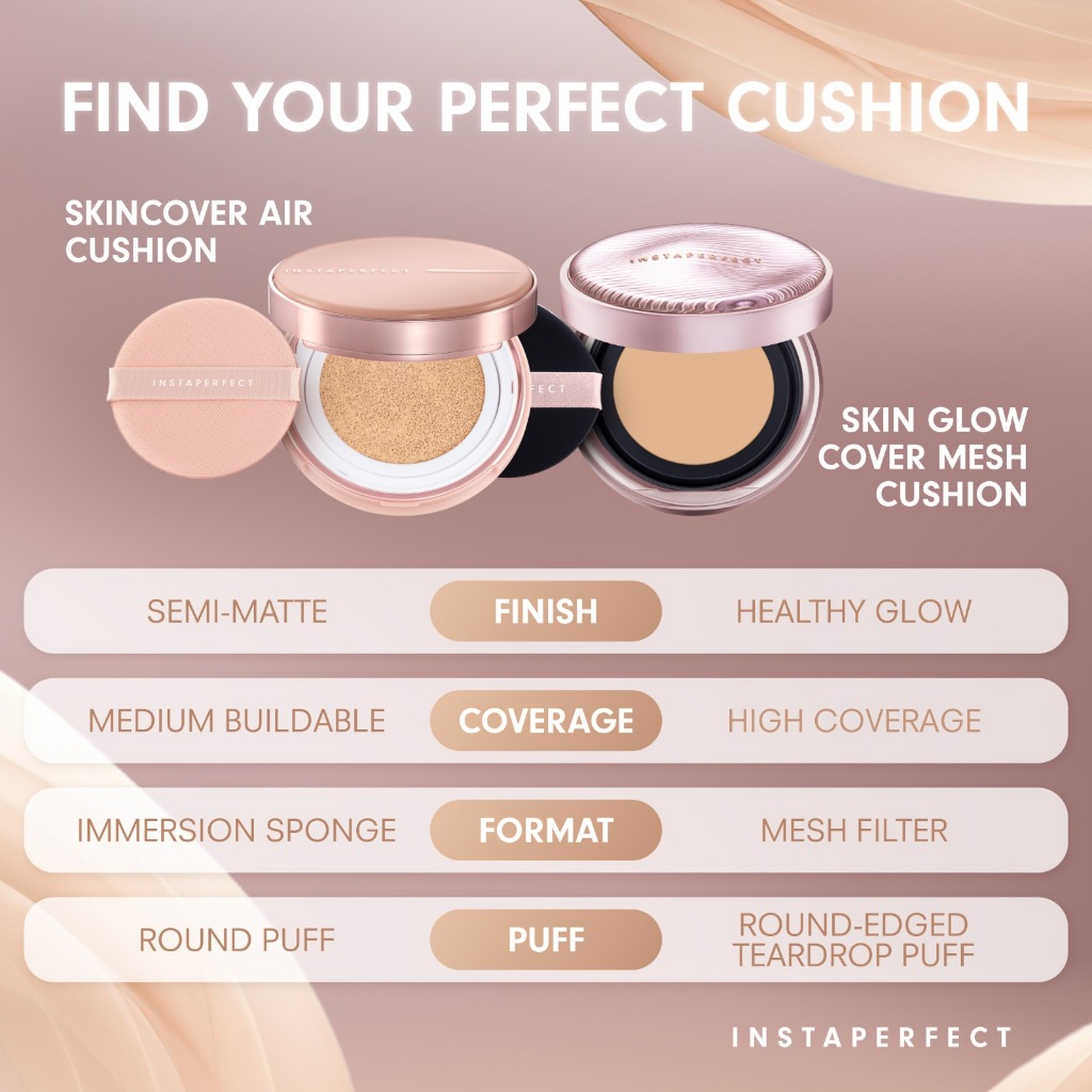 Paragon Technology and Innovation Instaperfect Skin Glow Cover Mesh Cushion C31 Cool Beige