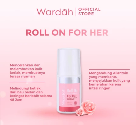Paragon Technology and Innovation Wardah Roll On For Her