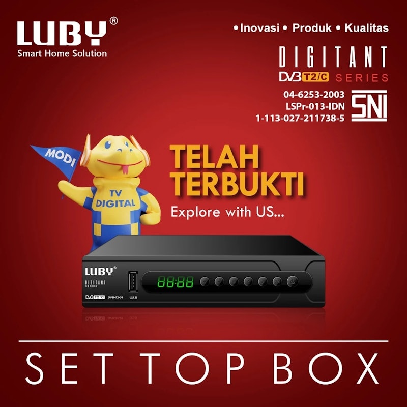Luby Set Top Box Digitant Series 4