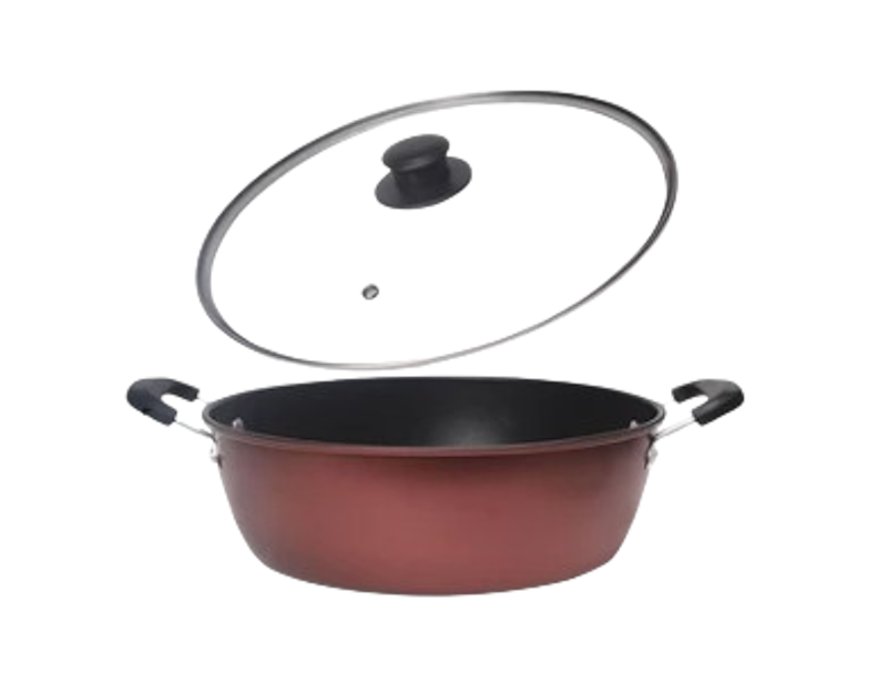 Tifale Panci Sup Kuah Tutup Kaca Soup Pot 28 cm 1