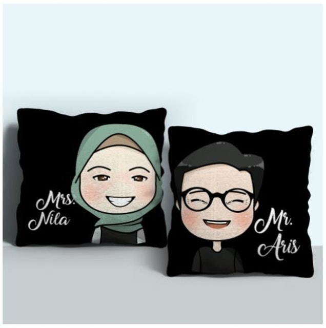 Bantal Couple Muslim 