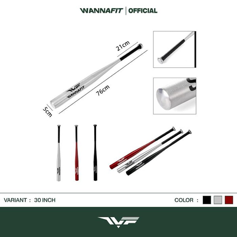 Wannafit Baseball Bat 30 Inch 4