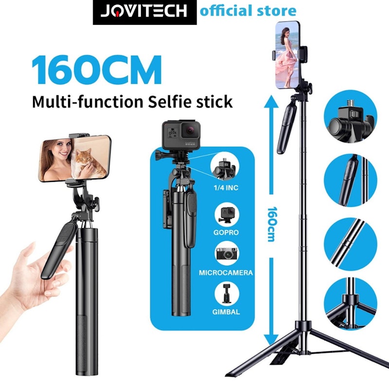 Jovitech A36 Tongsis Bluetooth Selfie Stick Tripod 5