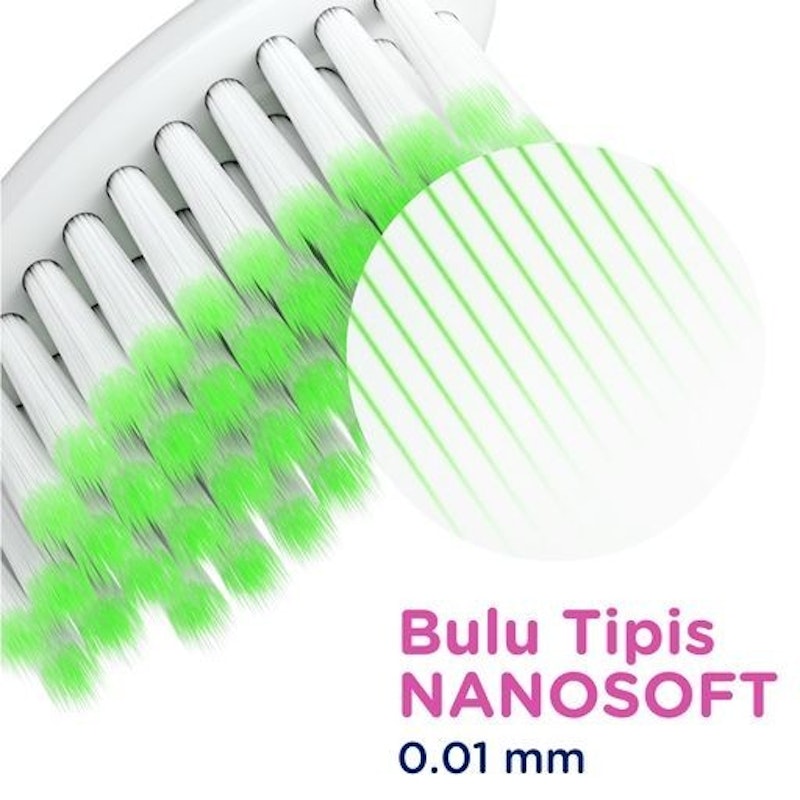 Sikat Gigi Nanosoft Sensitive Soft 2