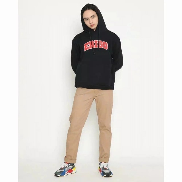 Hoodie Erigo College Black 3