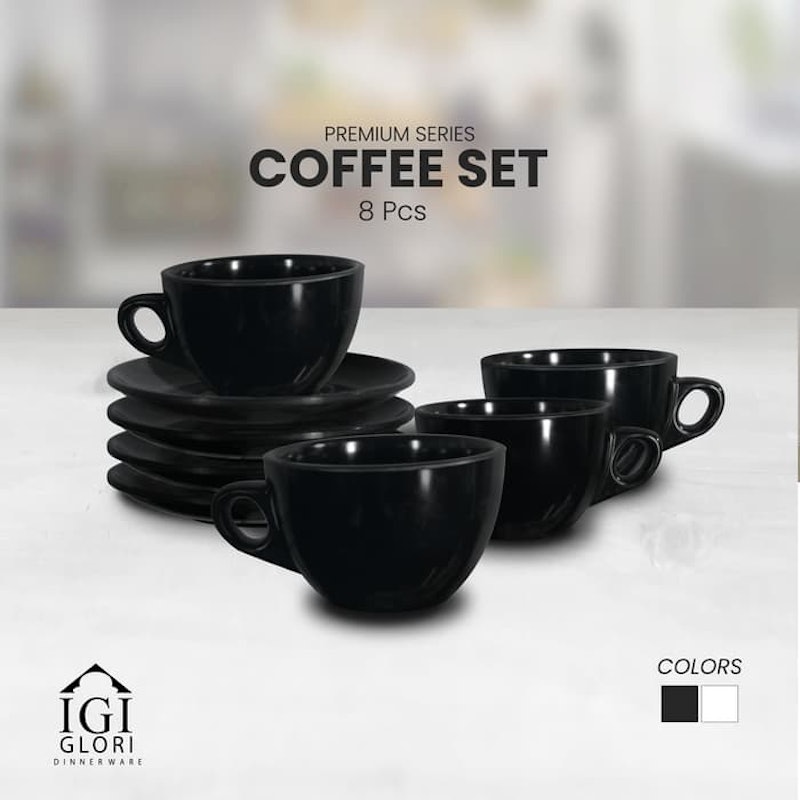 Glori Melamine Coffee Set 3