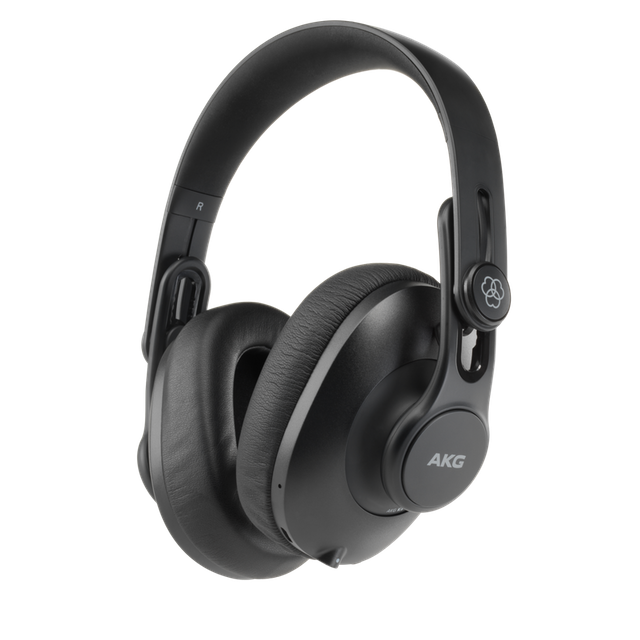 AKG Over-ear, Closed-back, Foldable Studio Headphones with Bluetooth  ｜ K361-BT