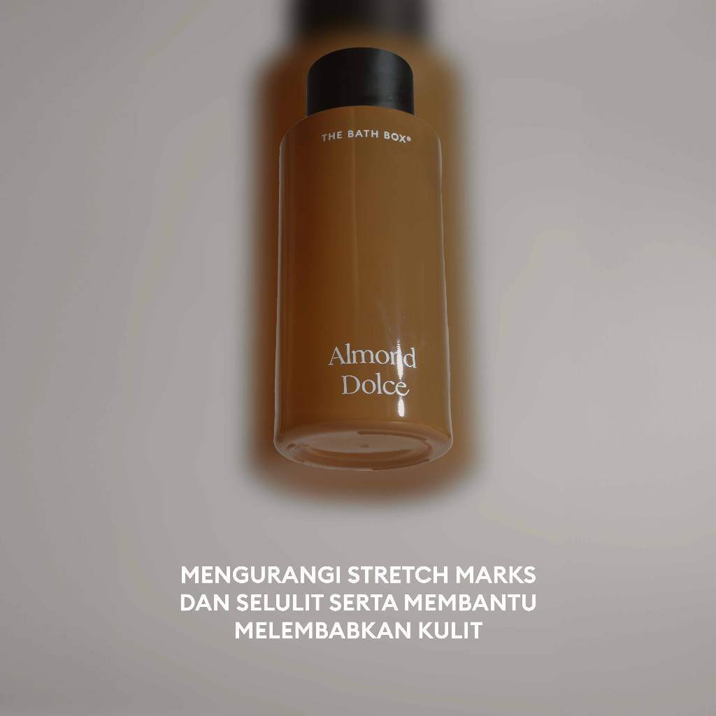 Mitra Kreasi Natural THE BATH BOX® Almond Dolce Supple Body Oil 