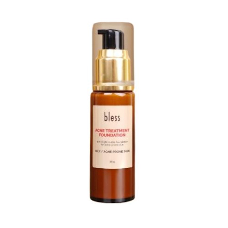 Bless Acne Treatment Foundation Nude Beige 1