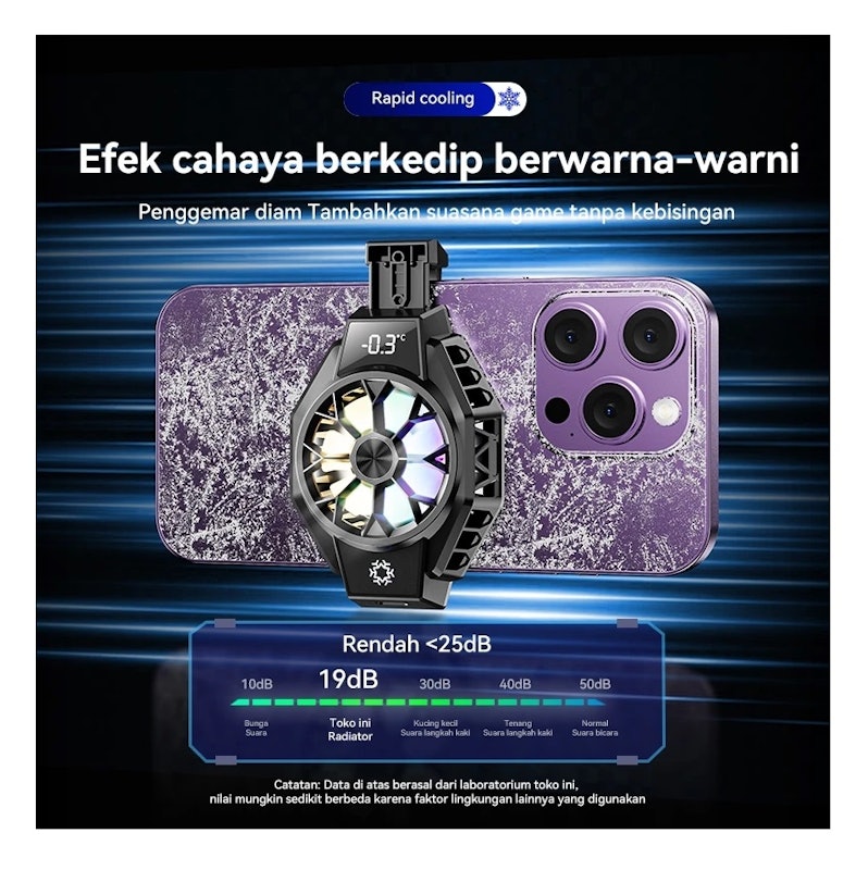 BASIKE Funcooler HP tipe klip 5