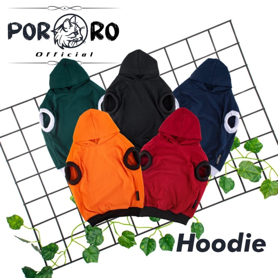 Pororo Official Baju Kucing Hoodie