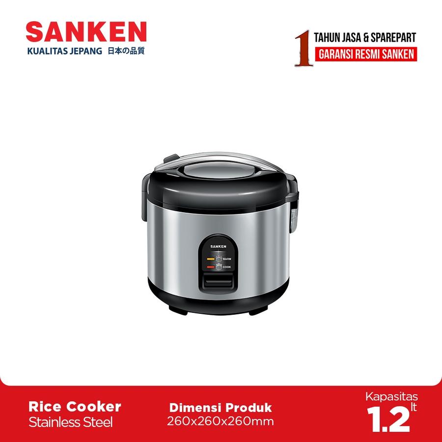 Sanken Argadwija Sanken Rice Cooker 1.2 L  SJ-150 Hitam