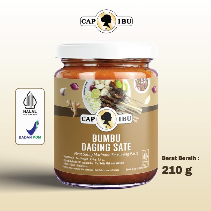 Setia Makmur Mandiri CAP IBU Bumbu Daging Sate