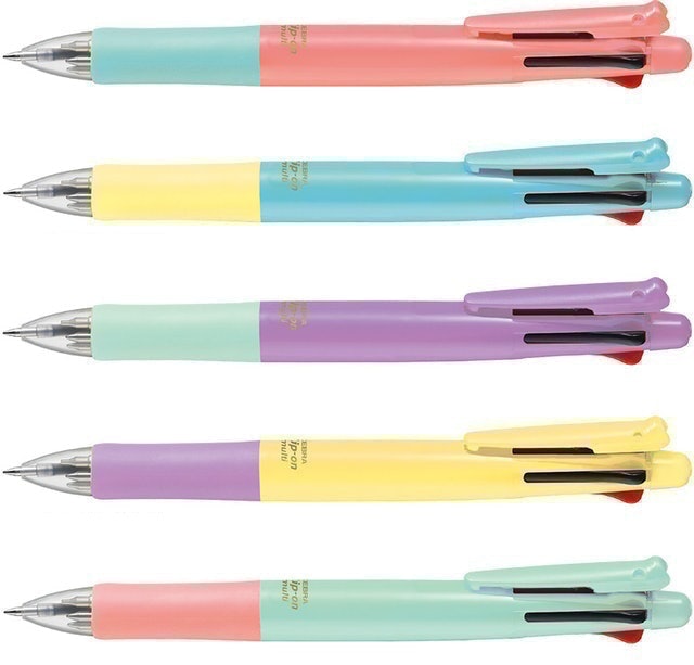 Clip-on multi Pastel Two Tone 