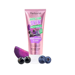 Juice For Skin Gluta Booster Lotion Serum SPF 30 PA+++ Mixeed Berries & Taro Extract
