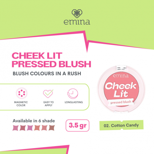 Emina Cheeklit Pressed Blush