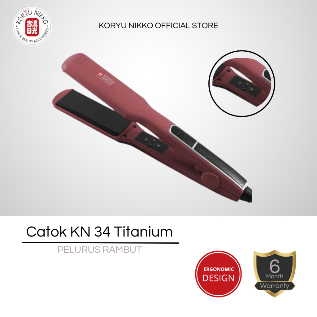 Koryu Nikko Pelurus Rambut 2 inch 4
