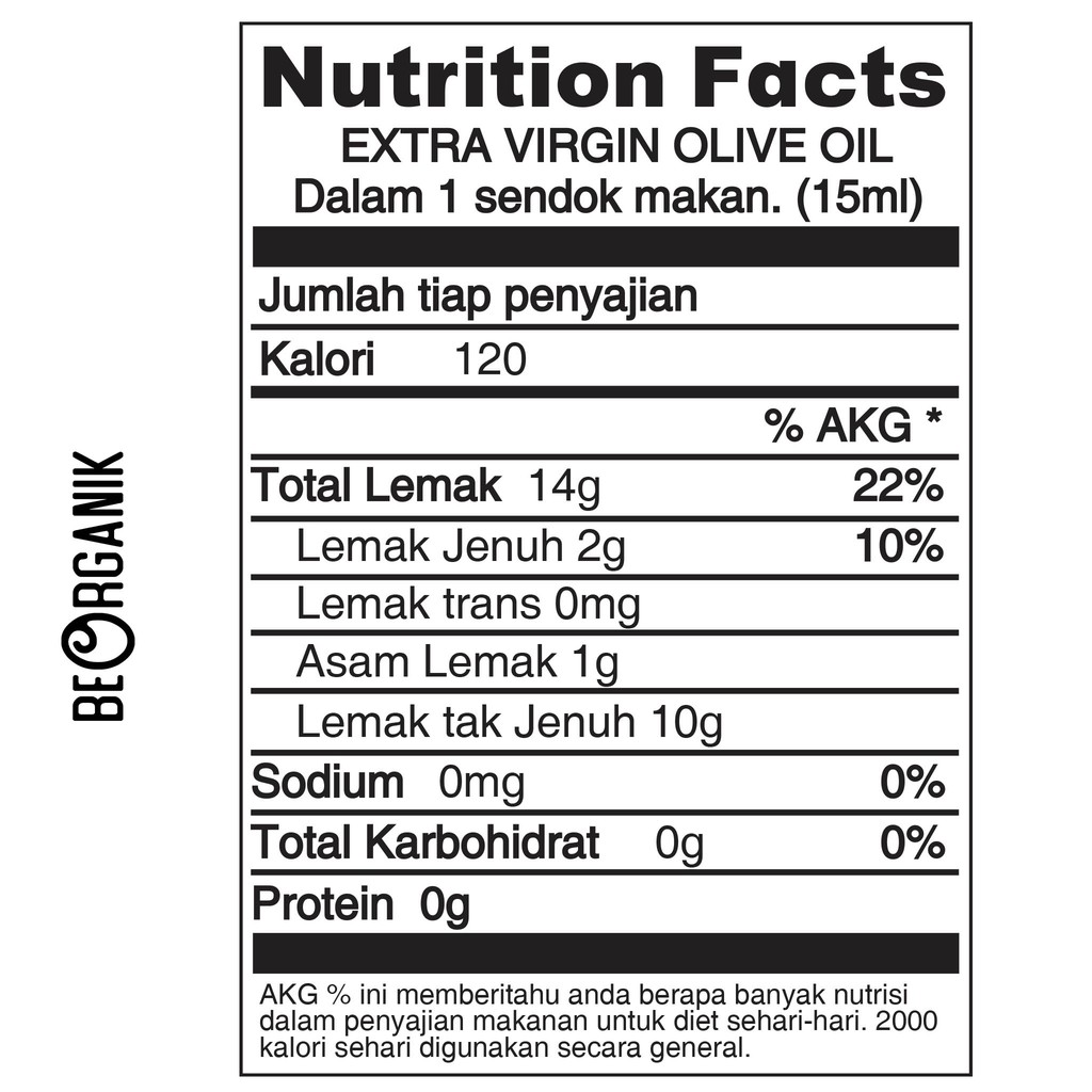 Beorganik Beorganik Extra Virgin Olive Oil 