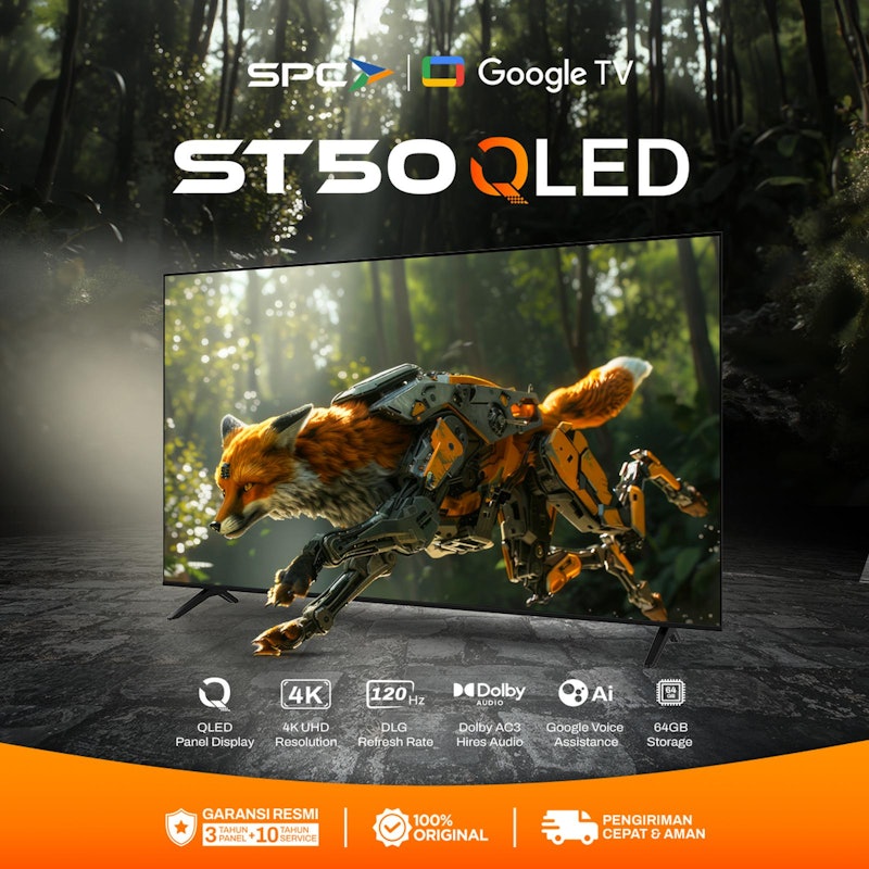 SPC Google TV 50 Inch 5