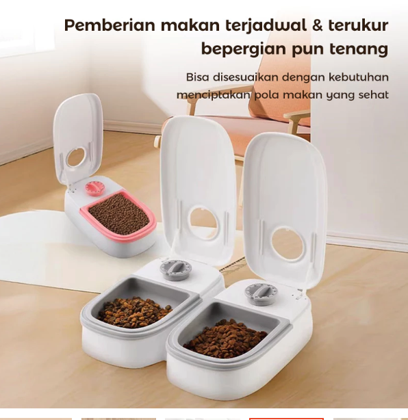  Dulepig Pet Feeder Dispenser