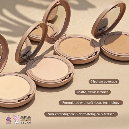 Lizzie Parra Kreasi BLP Beauty Compact Powder Medium Beige