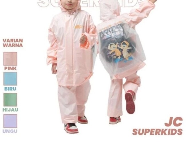 Plevia Makmur Abadi PLEVIA Jas Hujan Anak Superkids  130